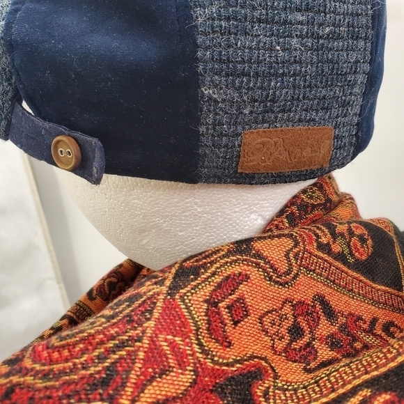 Grace Hats Race G Hunting Cap Plaid Blue Hat Vintage - Picture 11 of 12